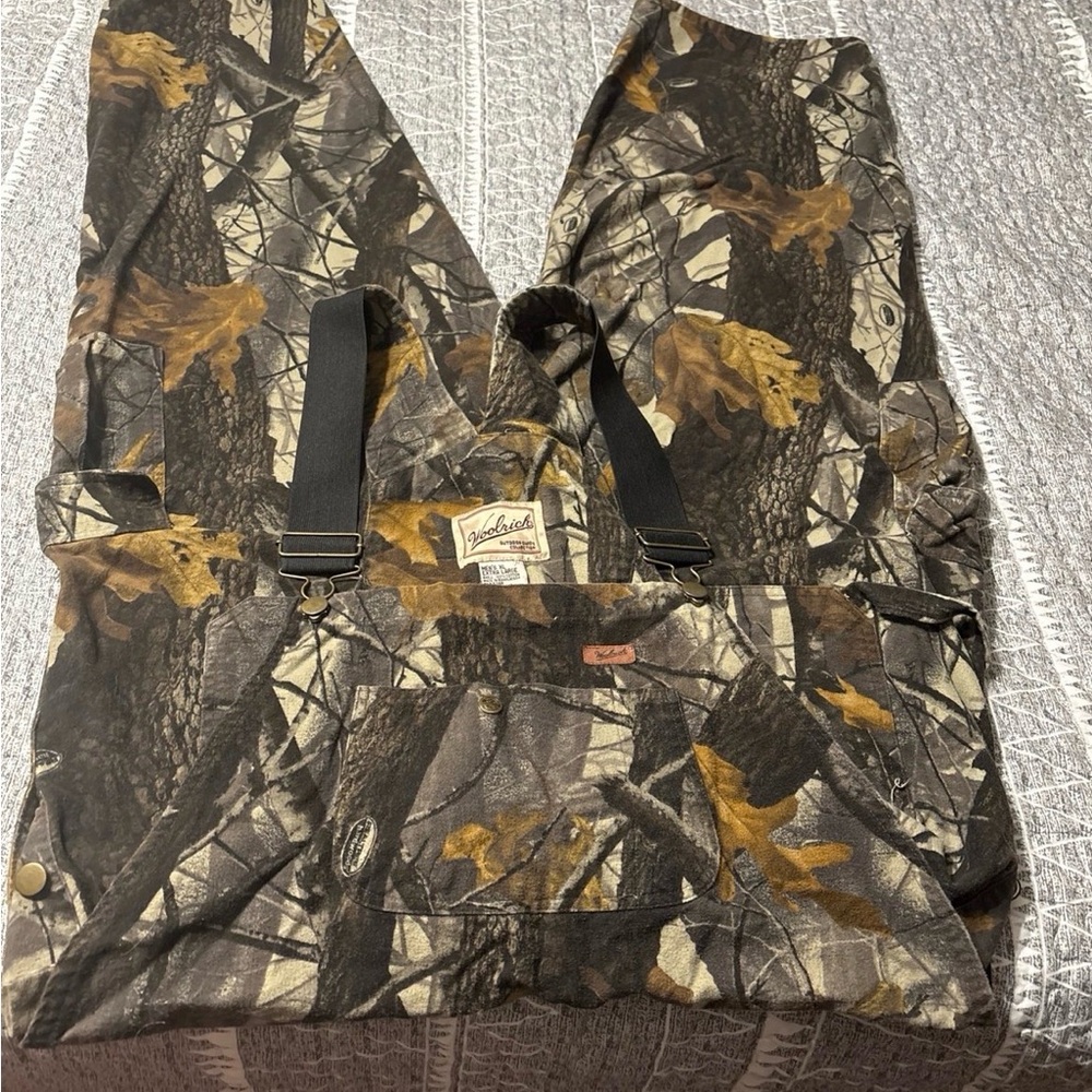 Woolrich Outdoor Camo Overalls